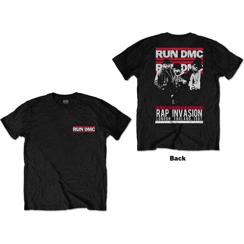 Run Dmc Rap Invasion Mens T Shirt Officially Licensed