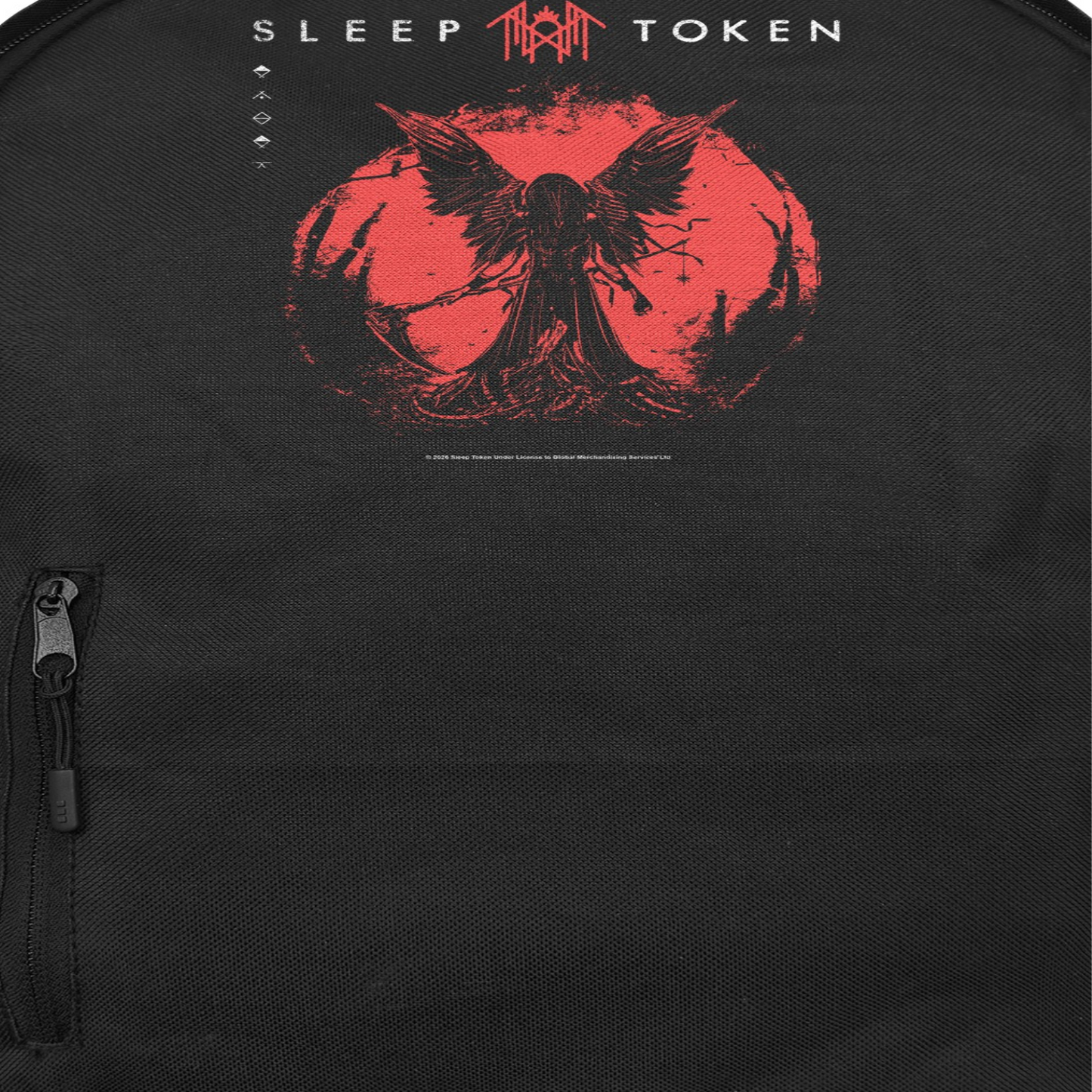 Sleep Token TMBTE Backpack Bag Black Officially Licensed