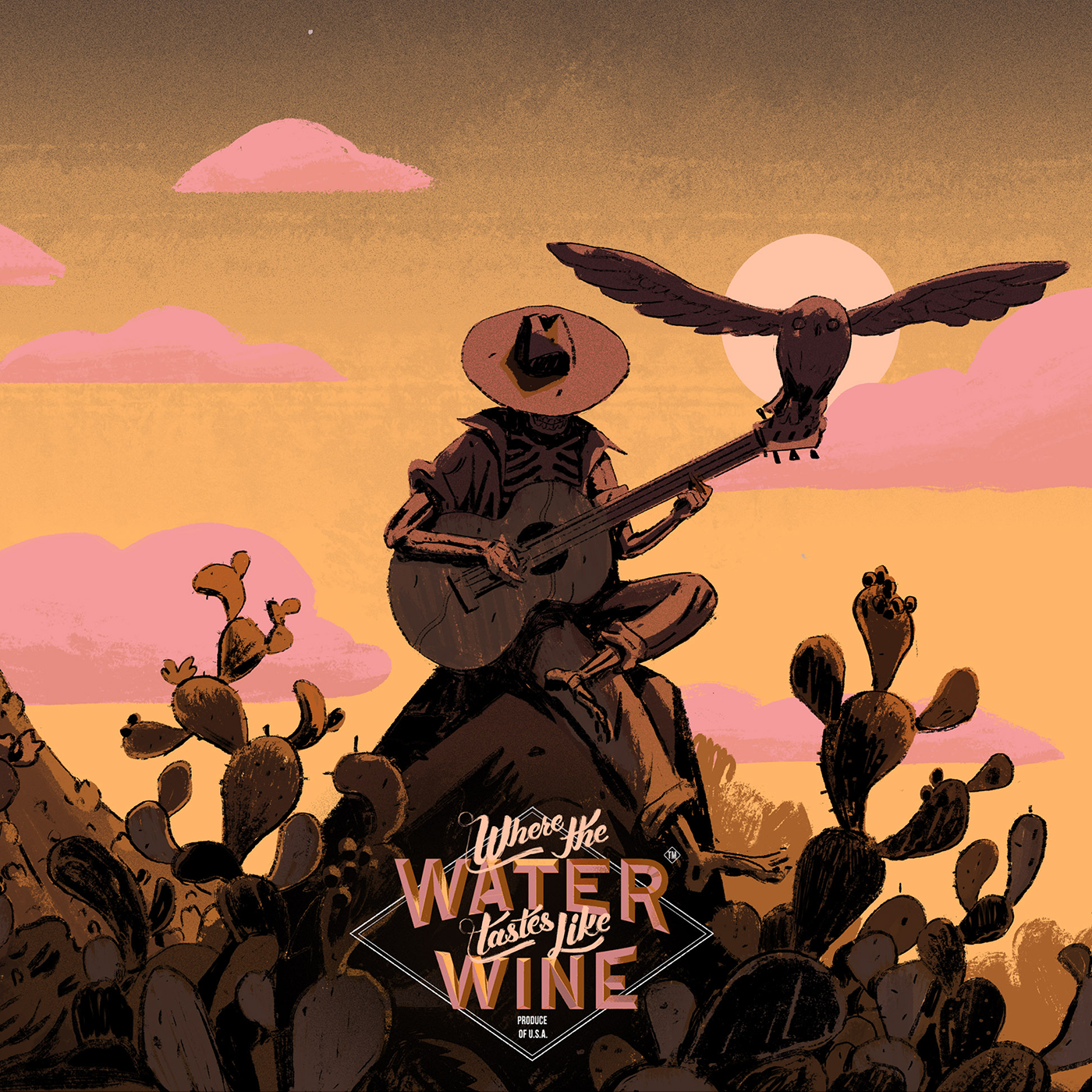 Where The Water Tastes Like Wine (Original Soundtrack) Vinyl Record
