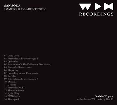 Immers & Daarentegen Music CD