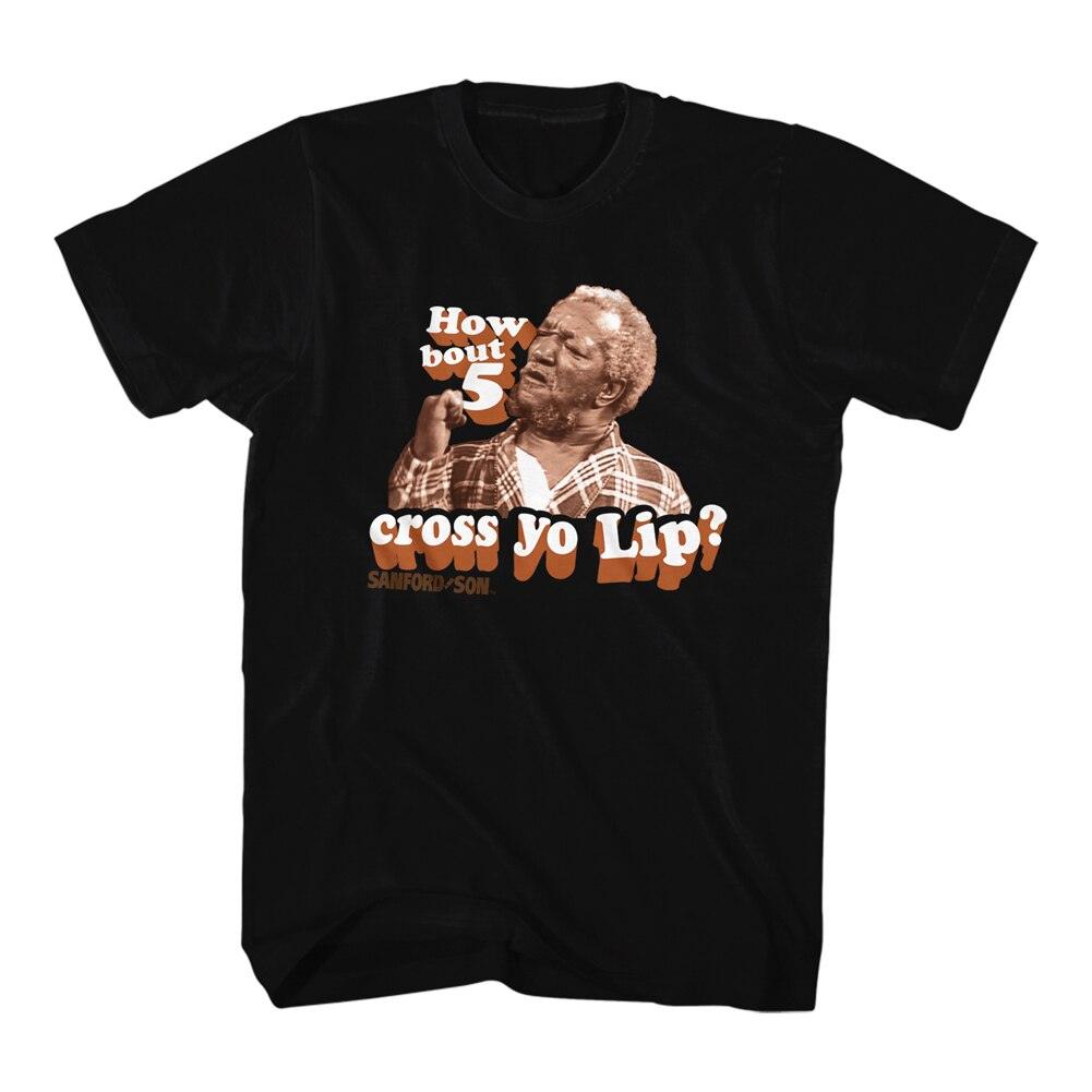 Sanford and Son How Bout 5 Cross Yo Lip T-shirt
