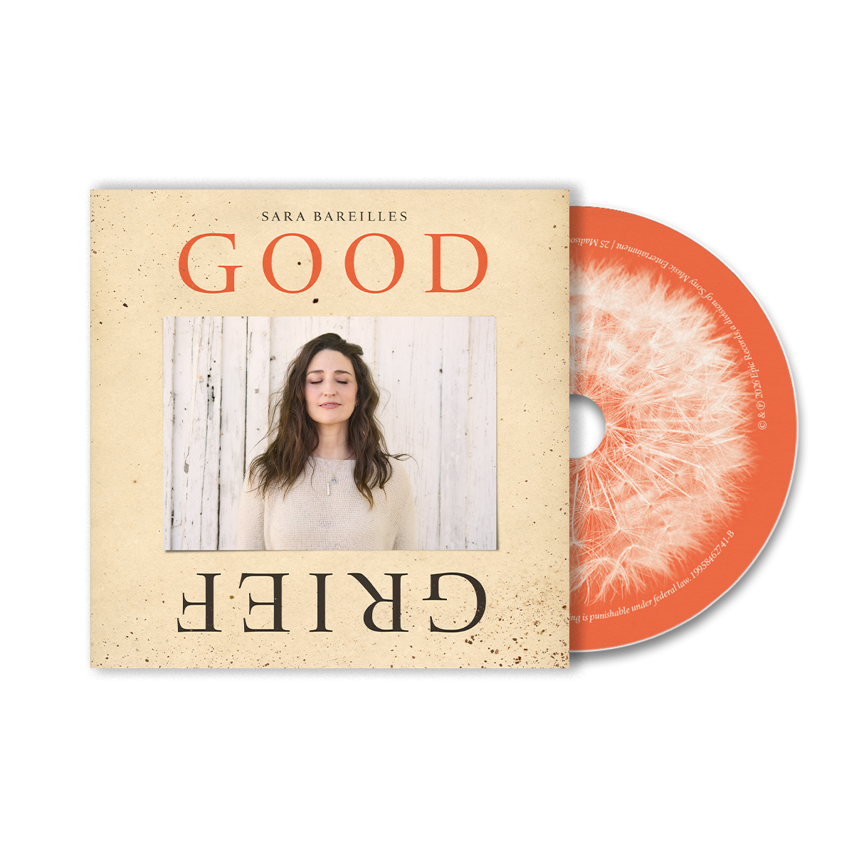 PRE-ORDER Sara Bareilles - Good Grief Music CD