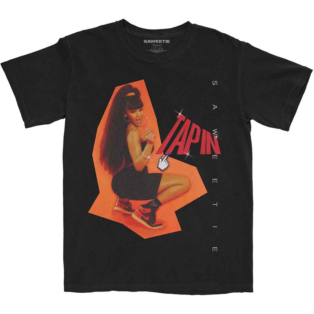 Saweetie Tapin Mens T Shirt Officially Licensed