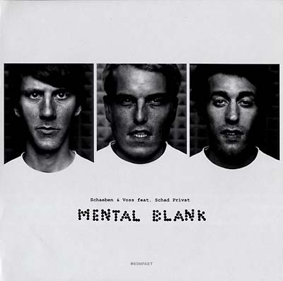 SCHAEBEN & VOSS (FEAT. SCHAD PRIVAT) - Mental Blank Vinyl Record