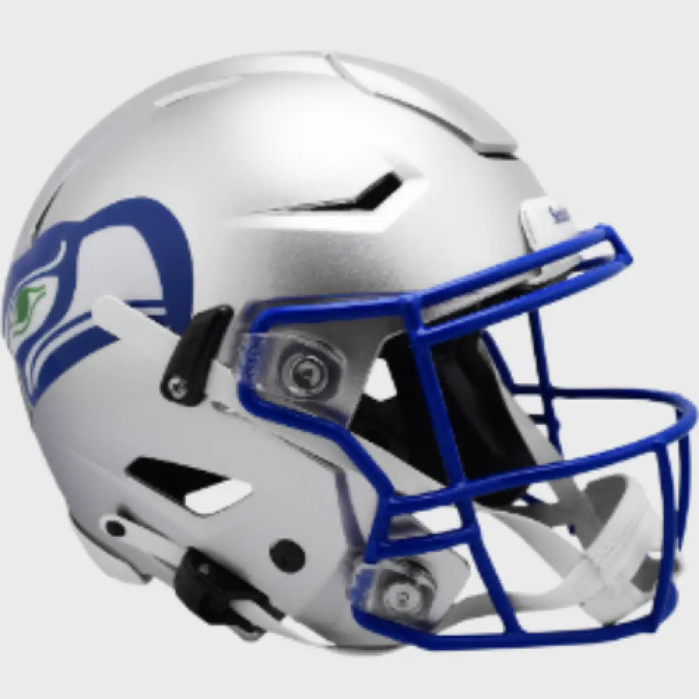 Seattle Seahawks Full Size 1983 to 2001 SpeedFlex Throwback Football Helmet - NFL