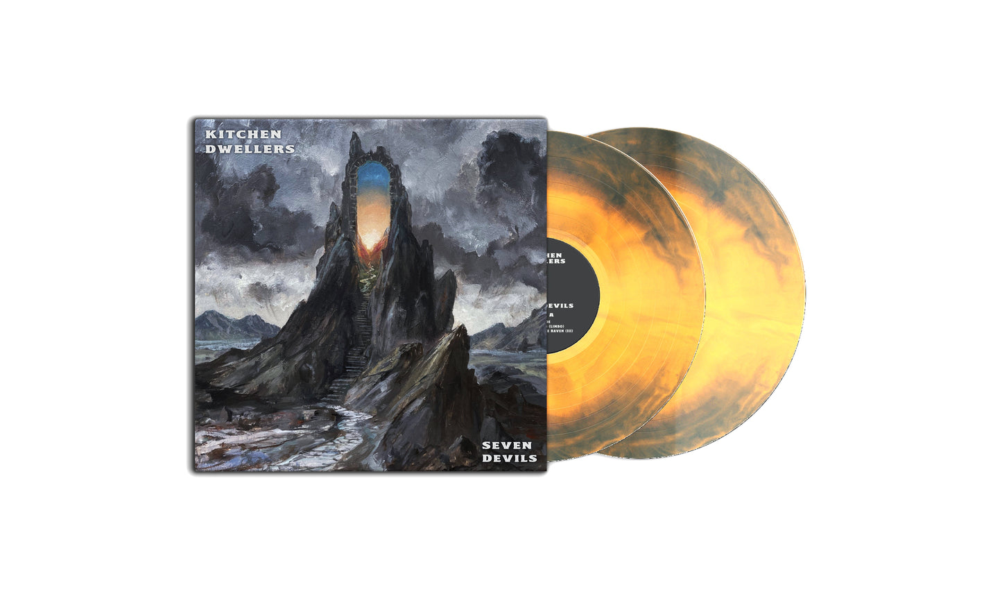 Seven Devils (Numbered, 2xLP, 180g, Blue & Orange Galaxy) Vinyl Record