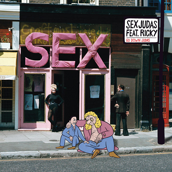 SEX JUDAS FEAT. RICKY - Go Down Judas Vinyl Record