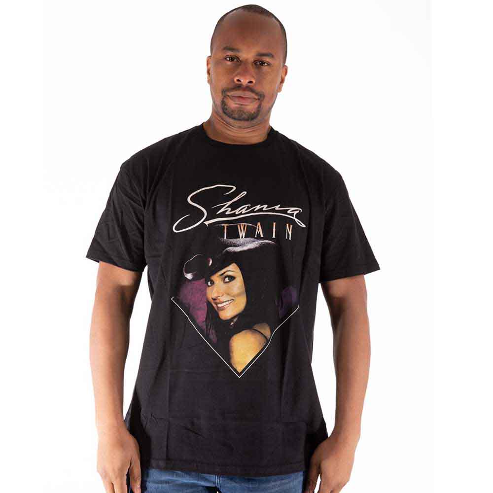 Shania Twain Purple Photo Mens T Shirt Officially Licensed