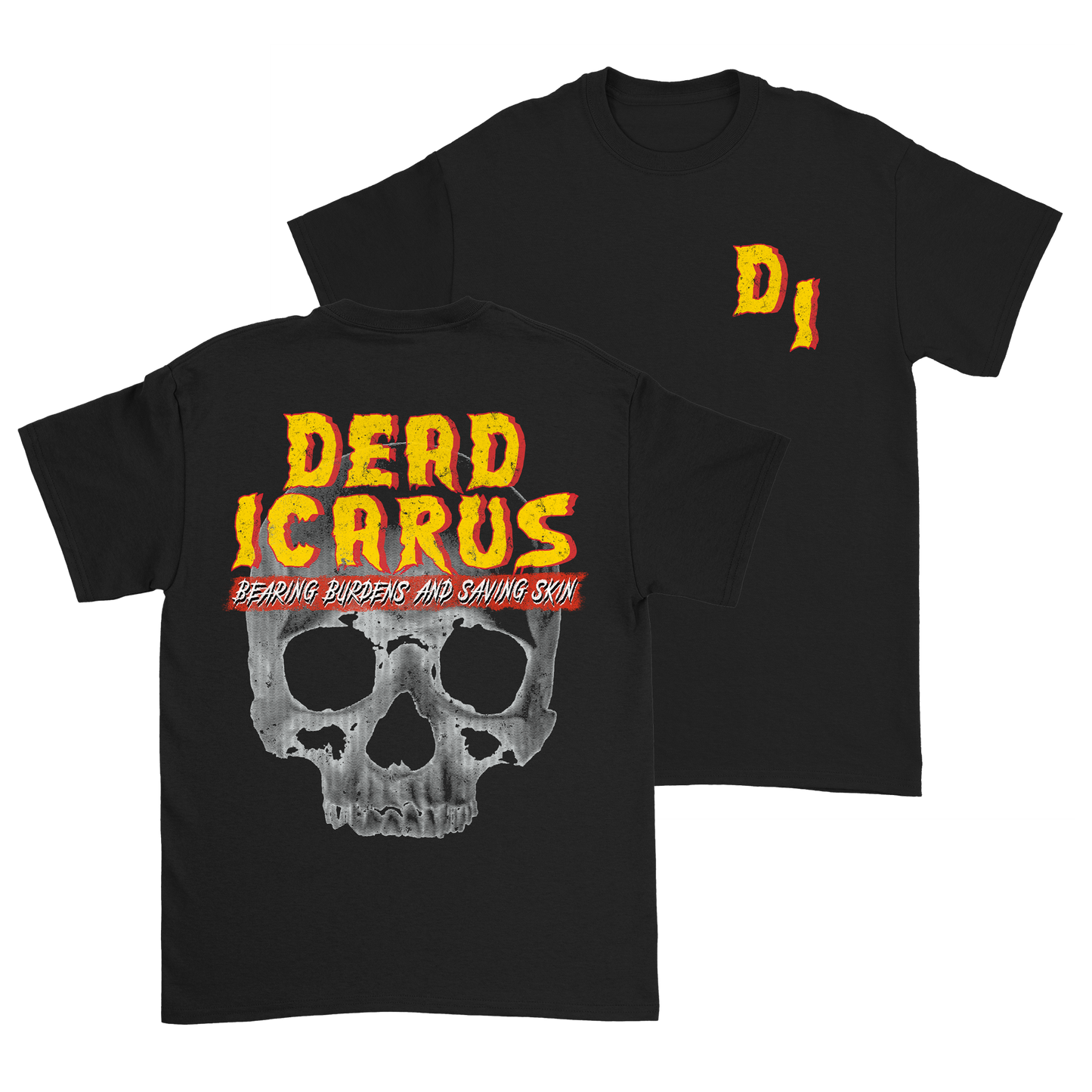 Dead Icarus Skull Logo Mens T Shirt