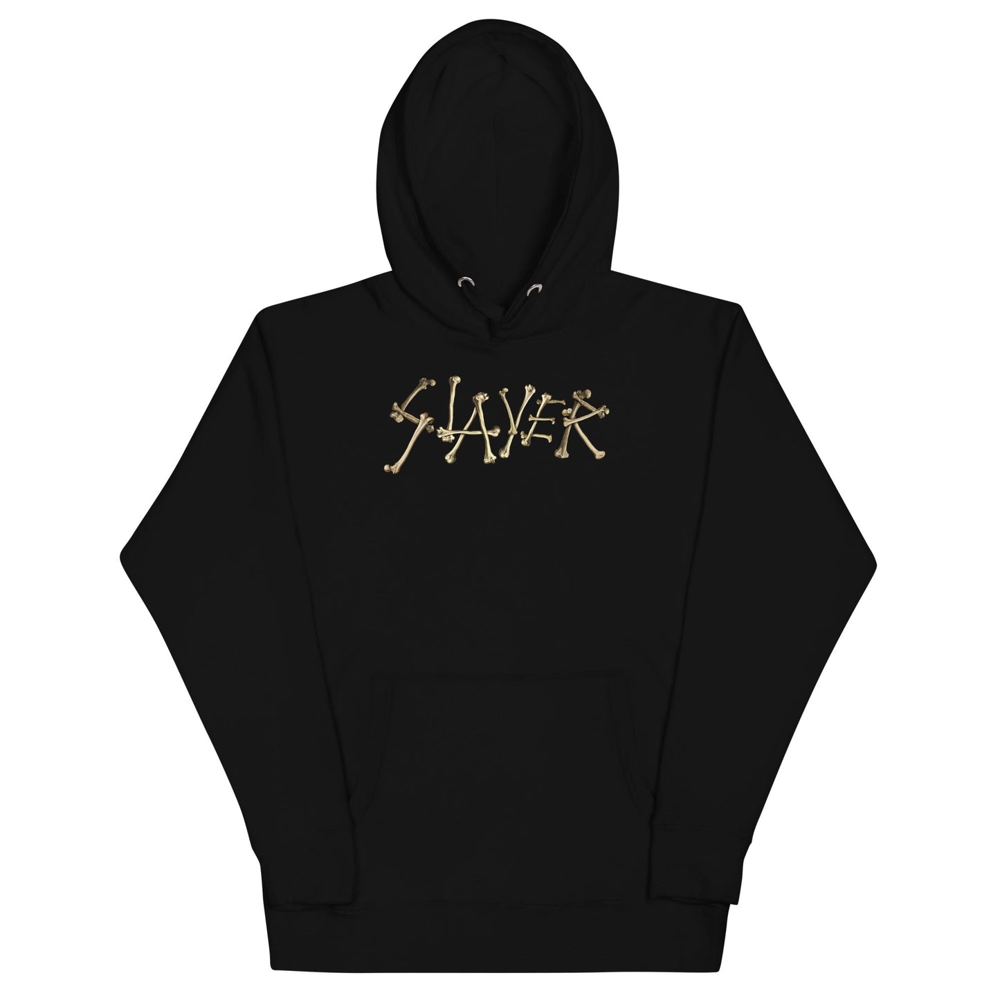 Slayer Bone Logo Mens Officially Licensed Hoodie Black