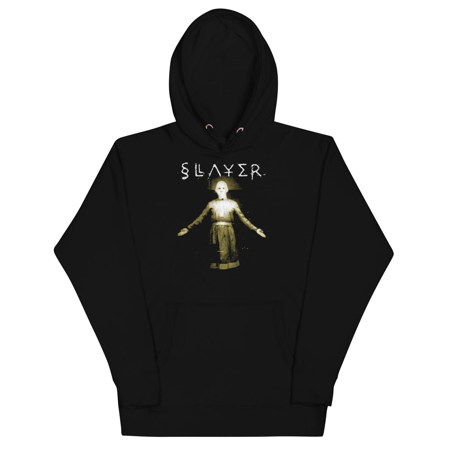 Slayer Follow Me Mens Officially Licensed Hoodie Black