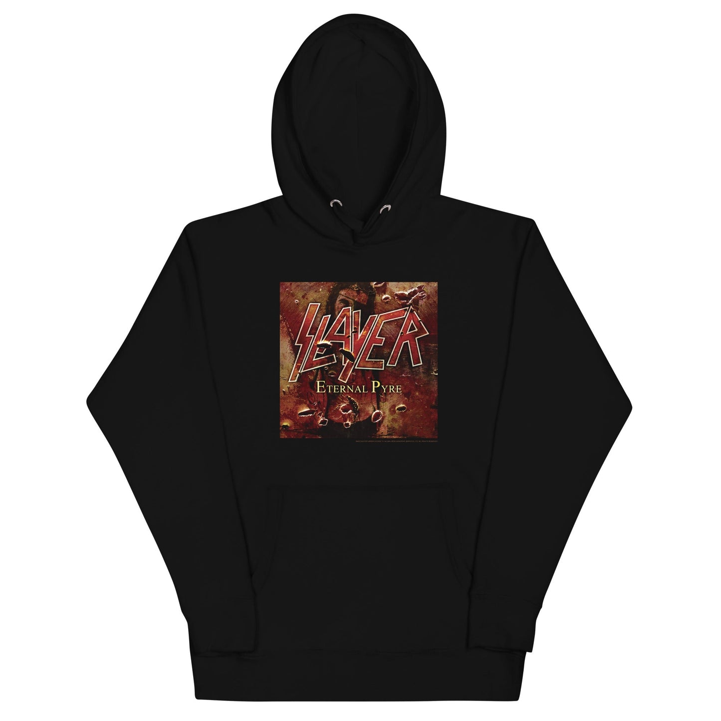 Slayer Eternal Pyre Mens Officially Licensed Hoodie Black