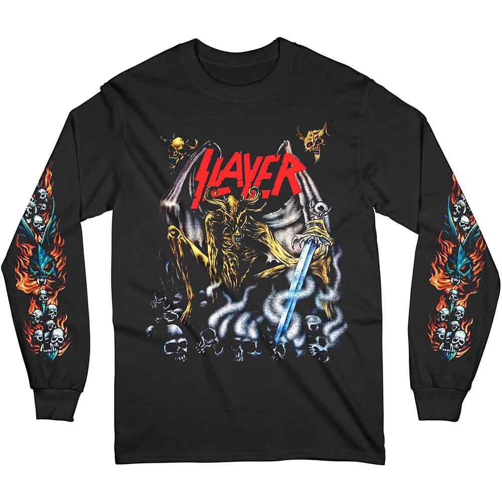 SLAYER Airbrush Demon Long Sleeve Shirt Officially Licensed
