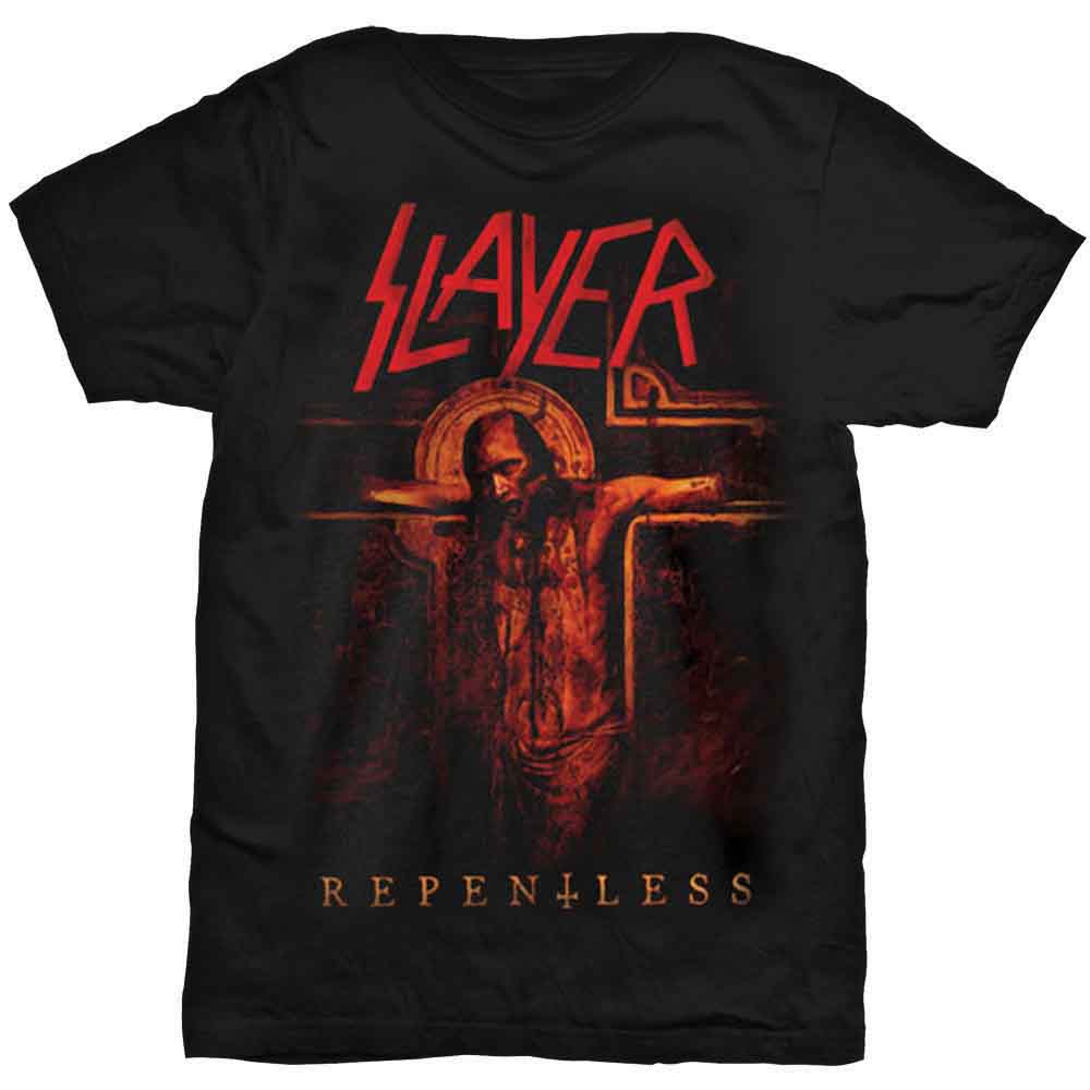 SLAYER Crucifix Mens T Shirt Officially Licensed