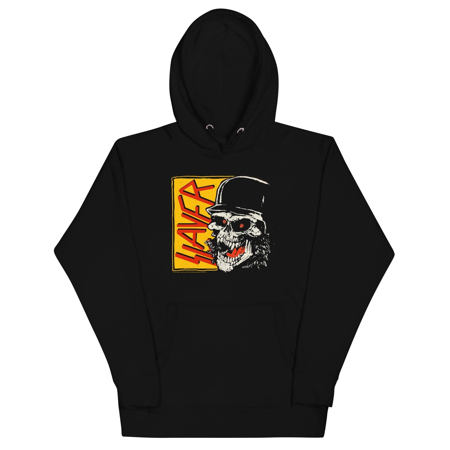 Slayer Helmet Mens Officially Licensed Hoodie Black
