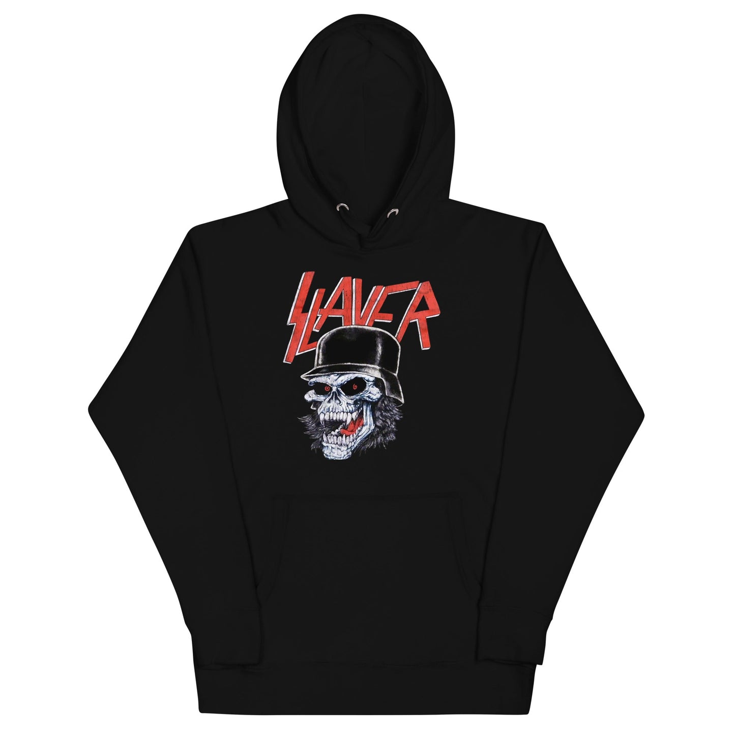 Slayer Helmet Skull Mens Officially Licensed Hoodie Black