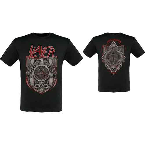 SLAYER Medal 2013/2014 Dates Mens T Shirt Officially Licensed