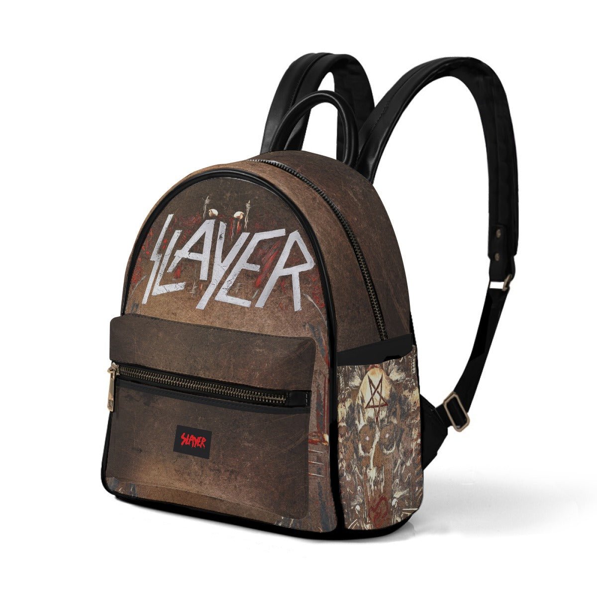 Slayer Gradient Logo Backpack Vegan Leather Officially Licensed