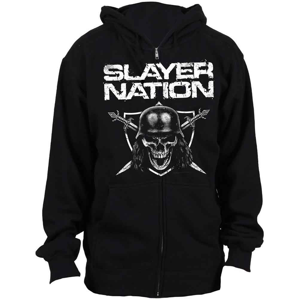 SLAYER Slayer Nation Hoodie Sweatshirt Officially Licensed