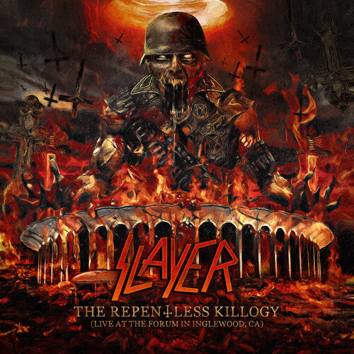 SLAYER - The Repentless Killogy (Live at the Forum in Inglewood, Ca) (Amber Smoke Colored Vinyl, Gatefold LP Jacket) (2 Lp's) Vinyl Record