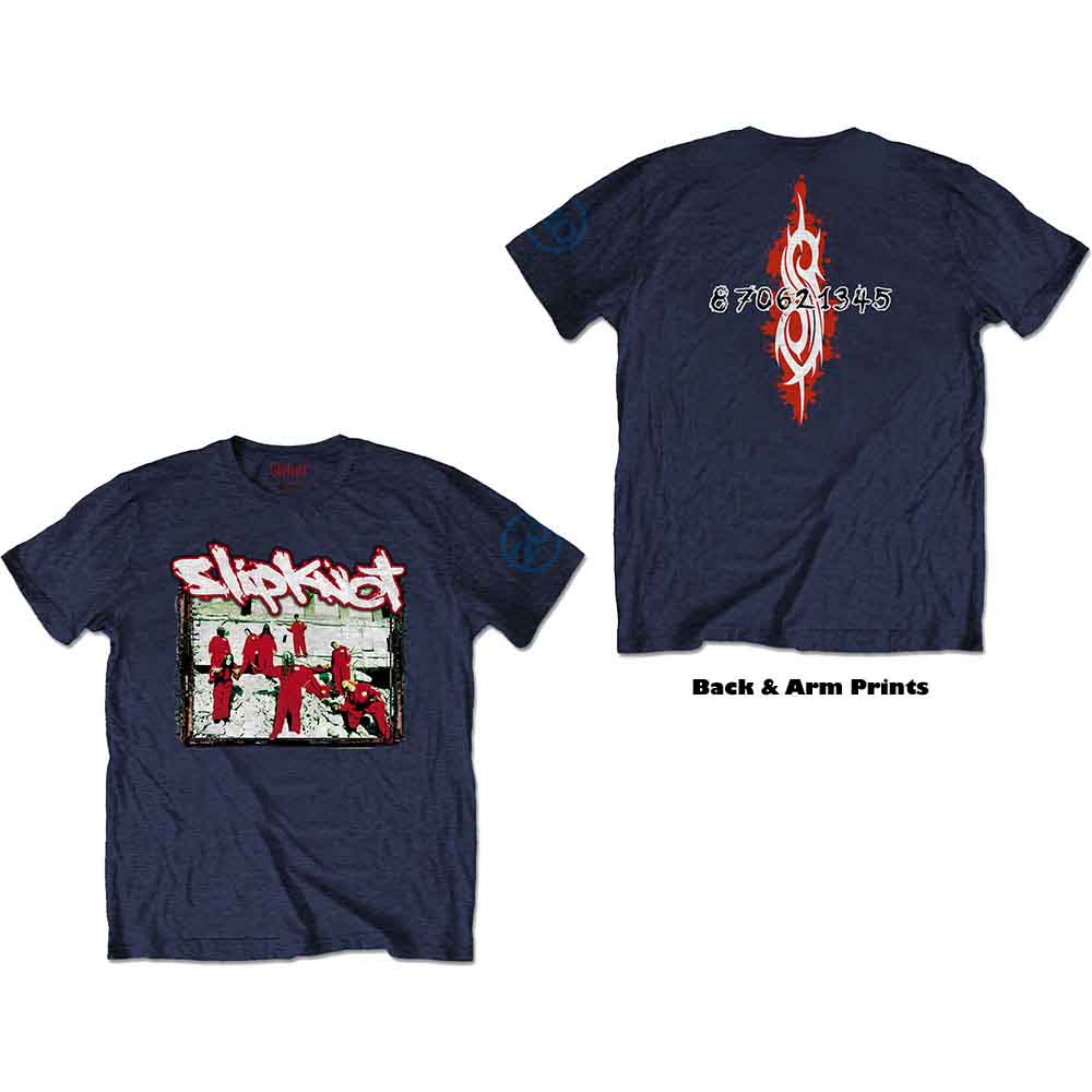 Slipknot 20th Anniversary - Red Jump Suits Mens T Shirt Officially Licensed