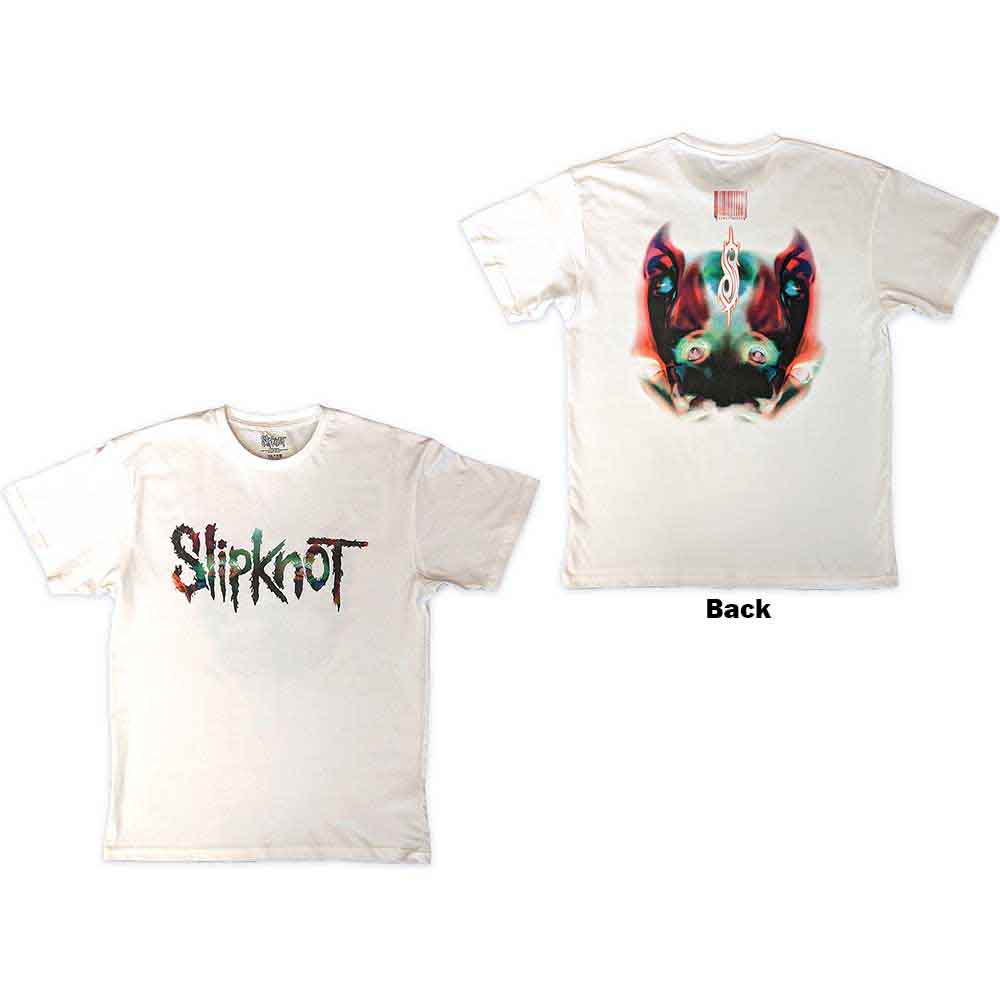 Slipknot Adderall Faceback Mens T Shirt Officially Licensed