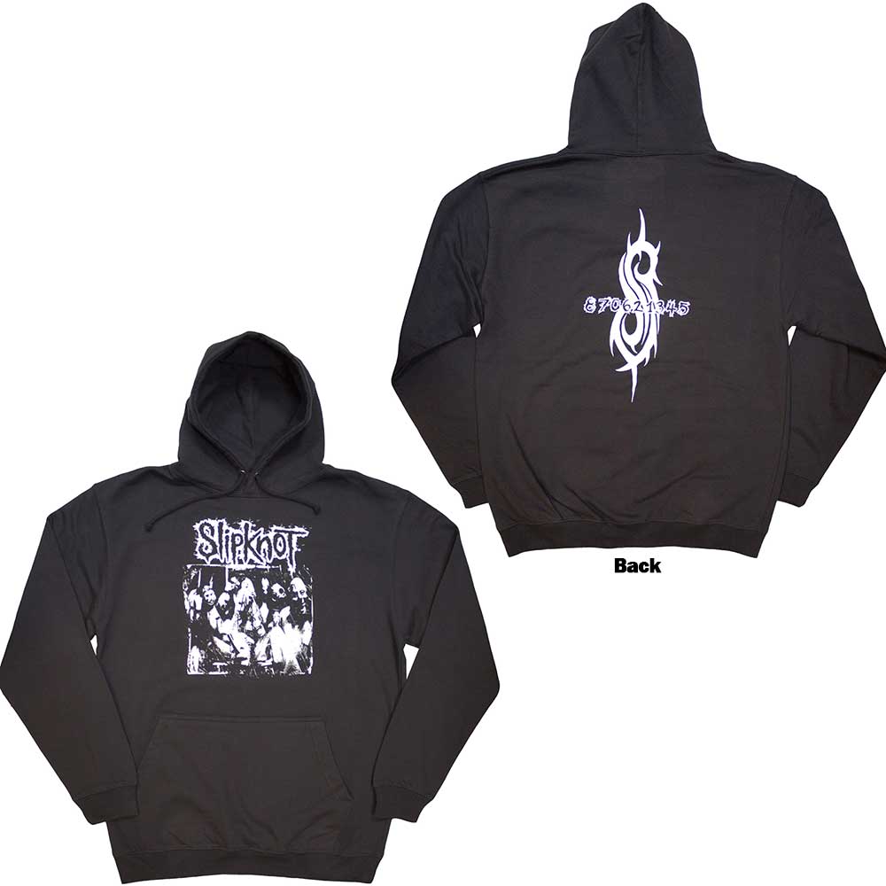 Slipknot Album Splatter Hoodie Sweatshirt Officially Licensed