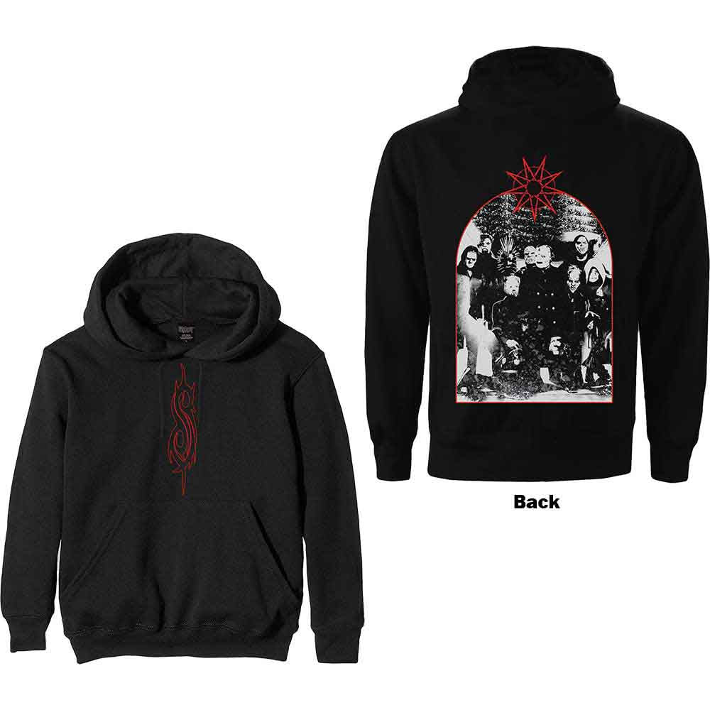 Slipknot Arched Group Photo Hoodie Sweatshirt Officially Licensed