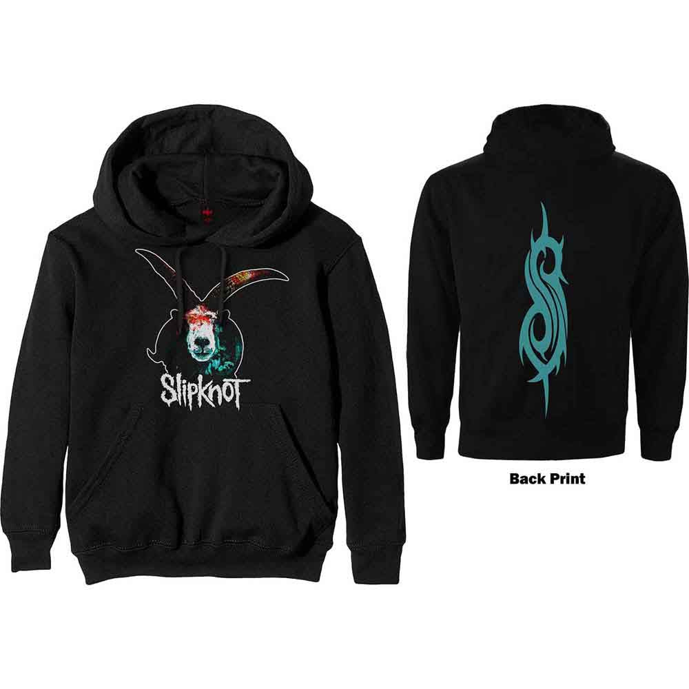Slipknot Graphic Goat Hoodie Sweatshirt Officially Licensed