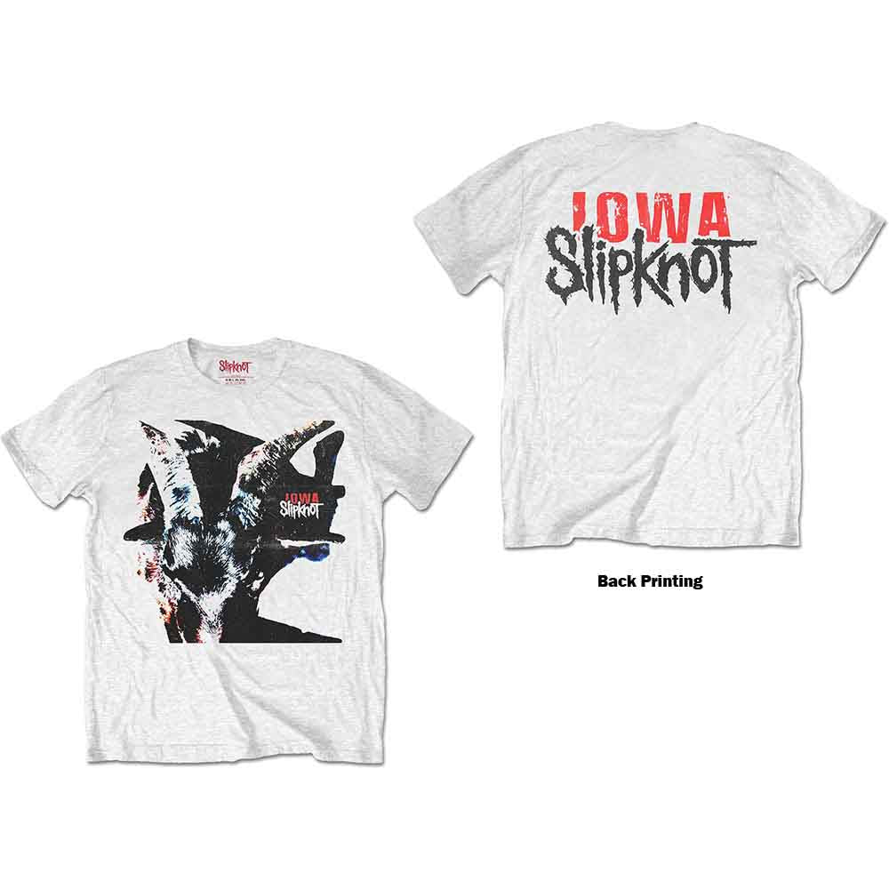 Slipknot Iowa Goat Shadow Mens T Shirt Officially Licensed