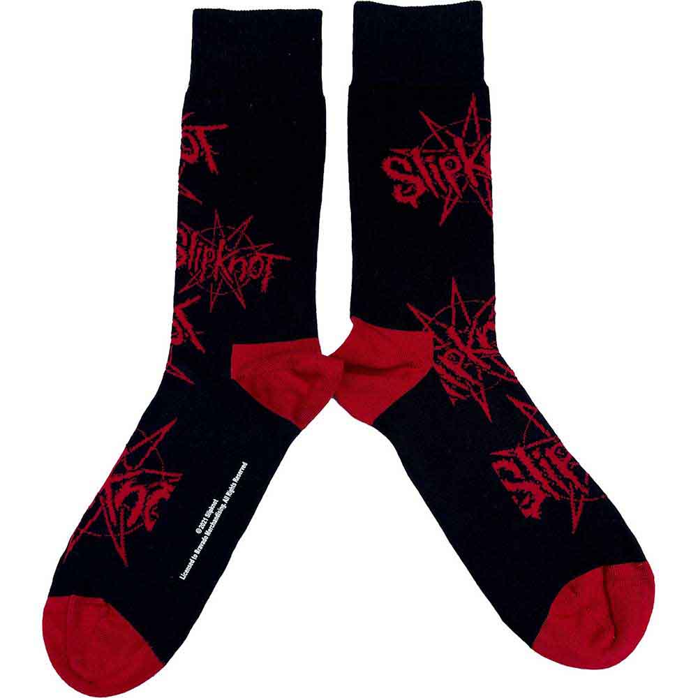 Slipknot Logo & Nonagram Socks Officially Licensed