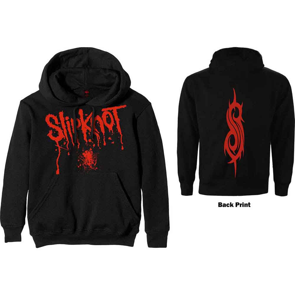 Slipknot Splatter Hoodie Sweatshirt Officially Licensed