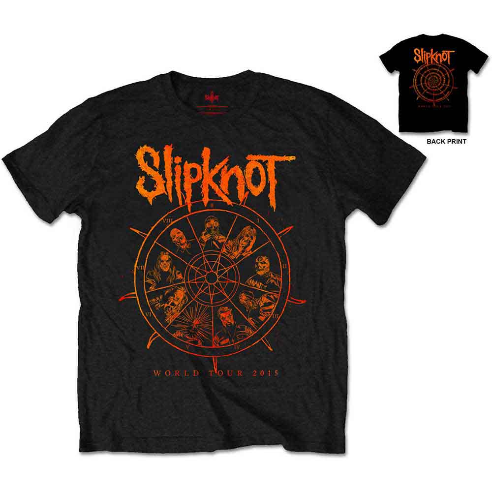 Slipknot The Wheel Mens T Shirt Officially Licensed