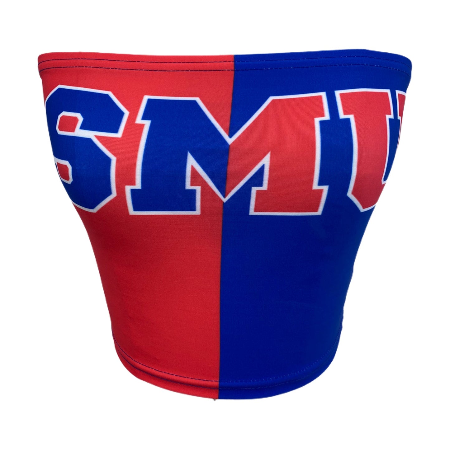 SMU Mustangs Two Tone Womens Tube Top Officially Licensed
