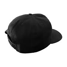 Grateful Dead Steal Dead Face Logo Cap Snapback - Officially Licensed Hat Black