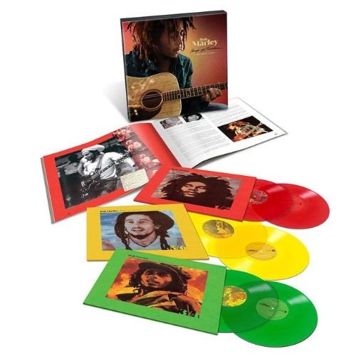 Bob Marley - Songs of Freedom: The Island Years (Red, Yellow, Green, Box) Vinyl Record