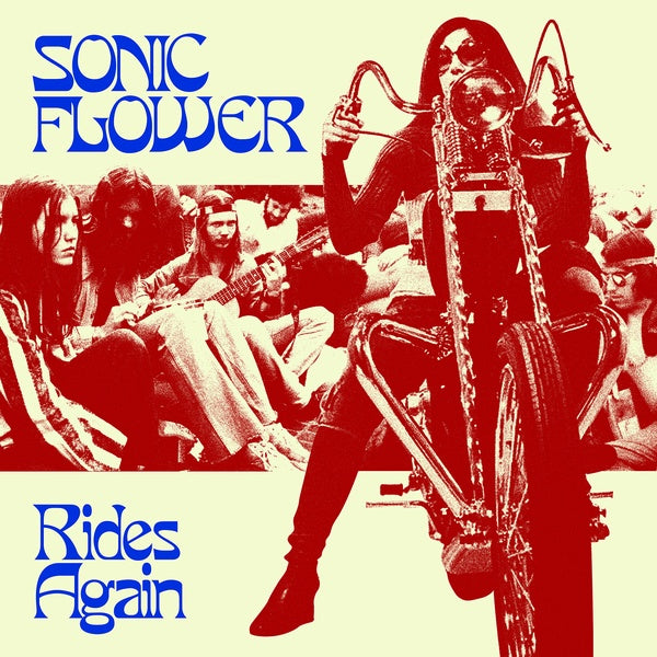 SONIC FLOWER - Rides Again (Transparent Red Vinyl) Vinyl Record