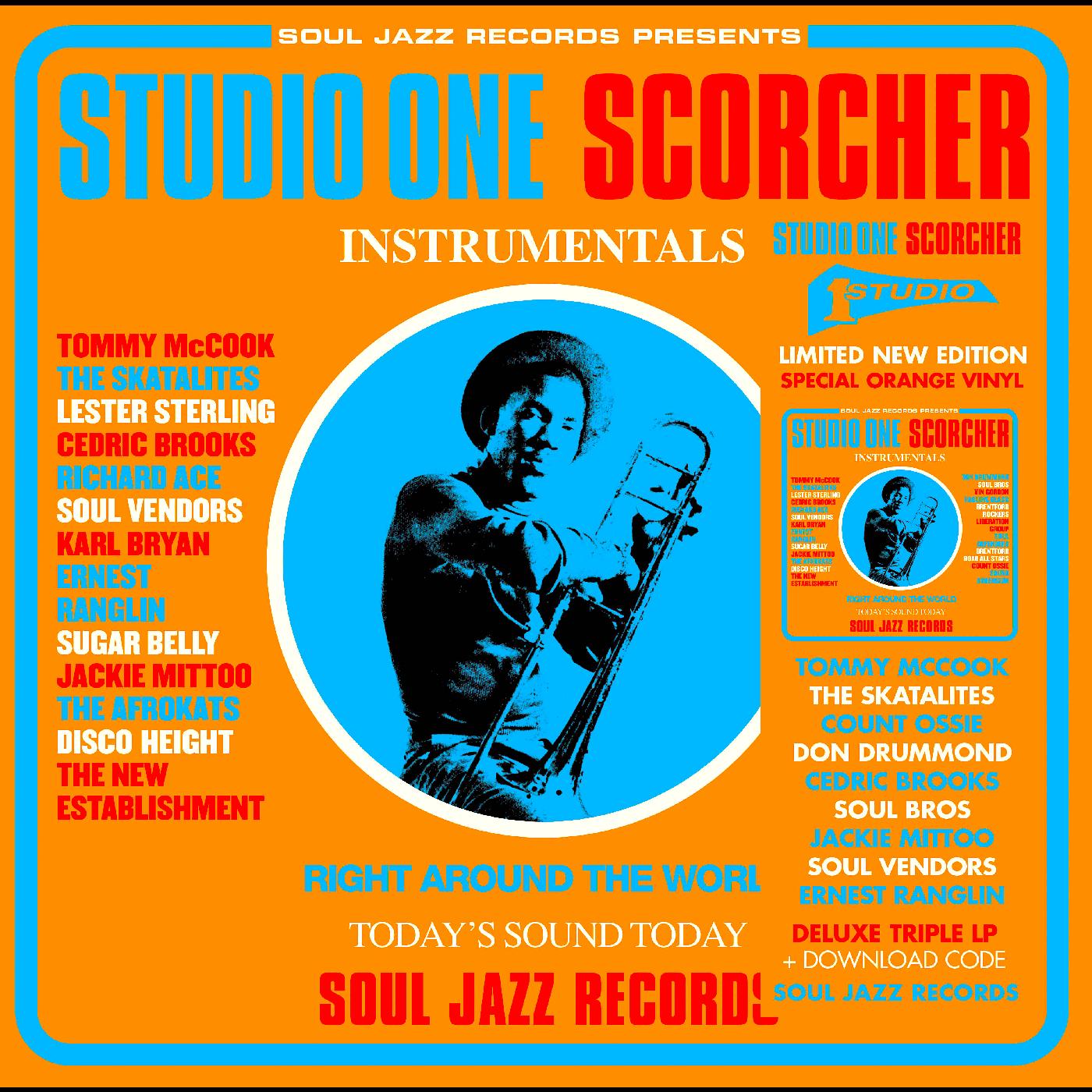 STUDIO ONE SCORCHER (TRANSPARENT ORANGE VINYL) Vinyl Record