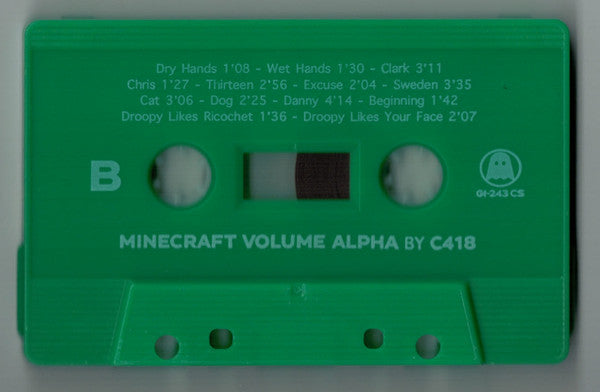 Minecraft Volume Alpha Cassette Tape