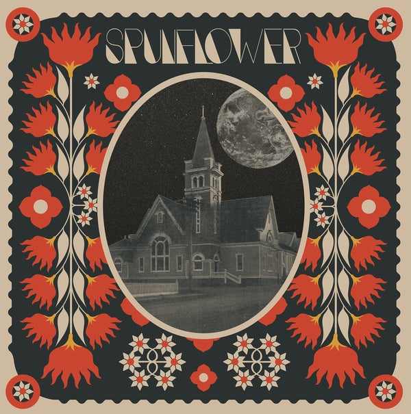Spunflower (Red And Black Galaxy Effect) Vinyl Record