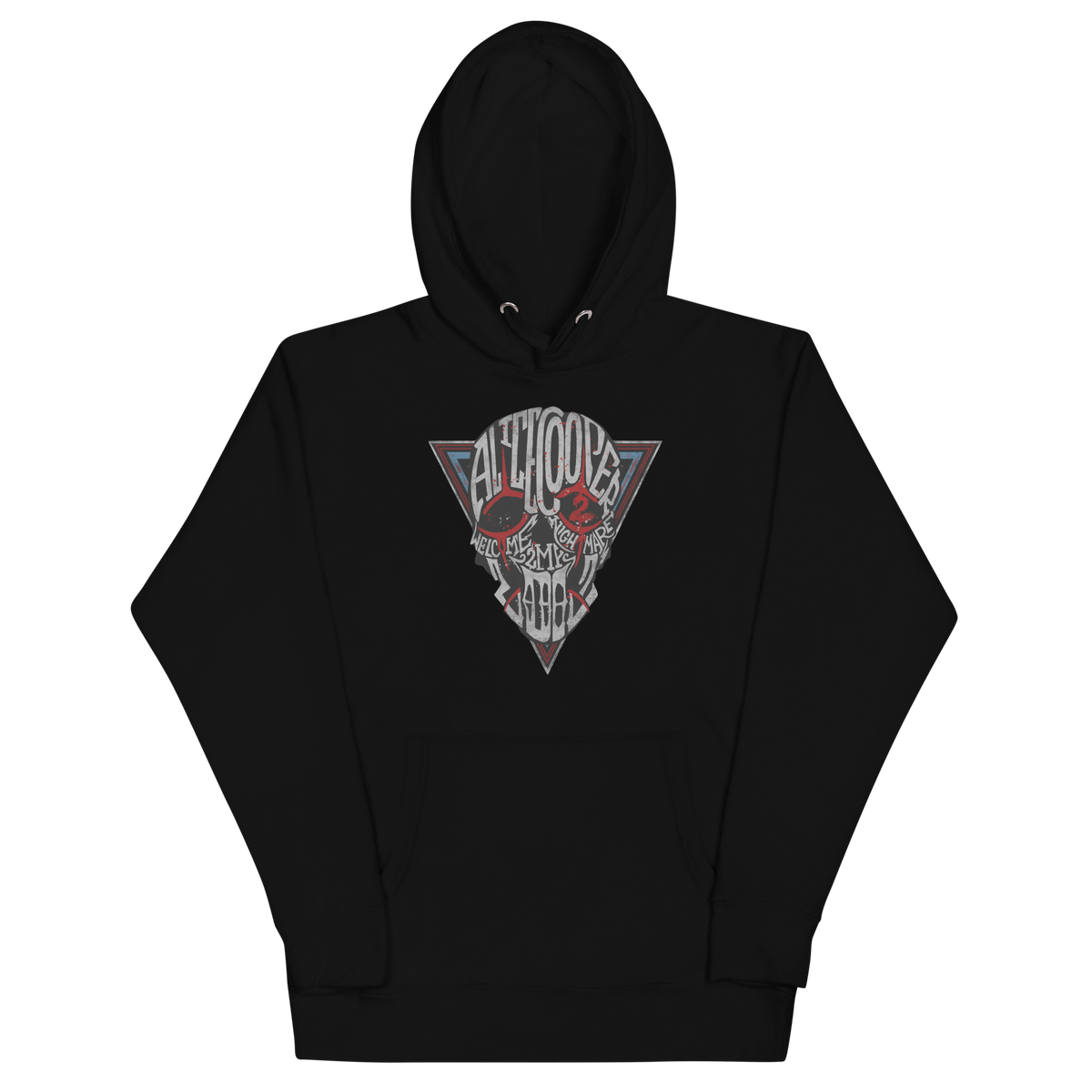 Stakes Alice Cooper Welcome 2 My Classic Hoodie Sweatshirt Officially Licensed
