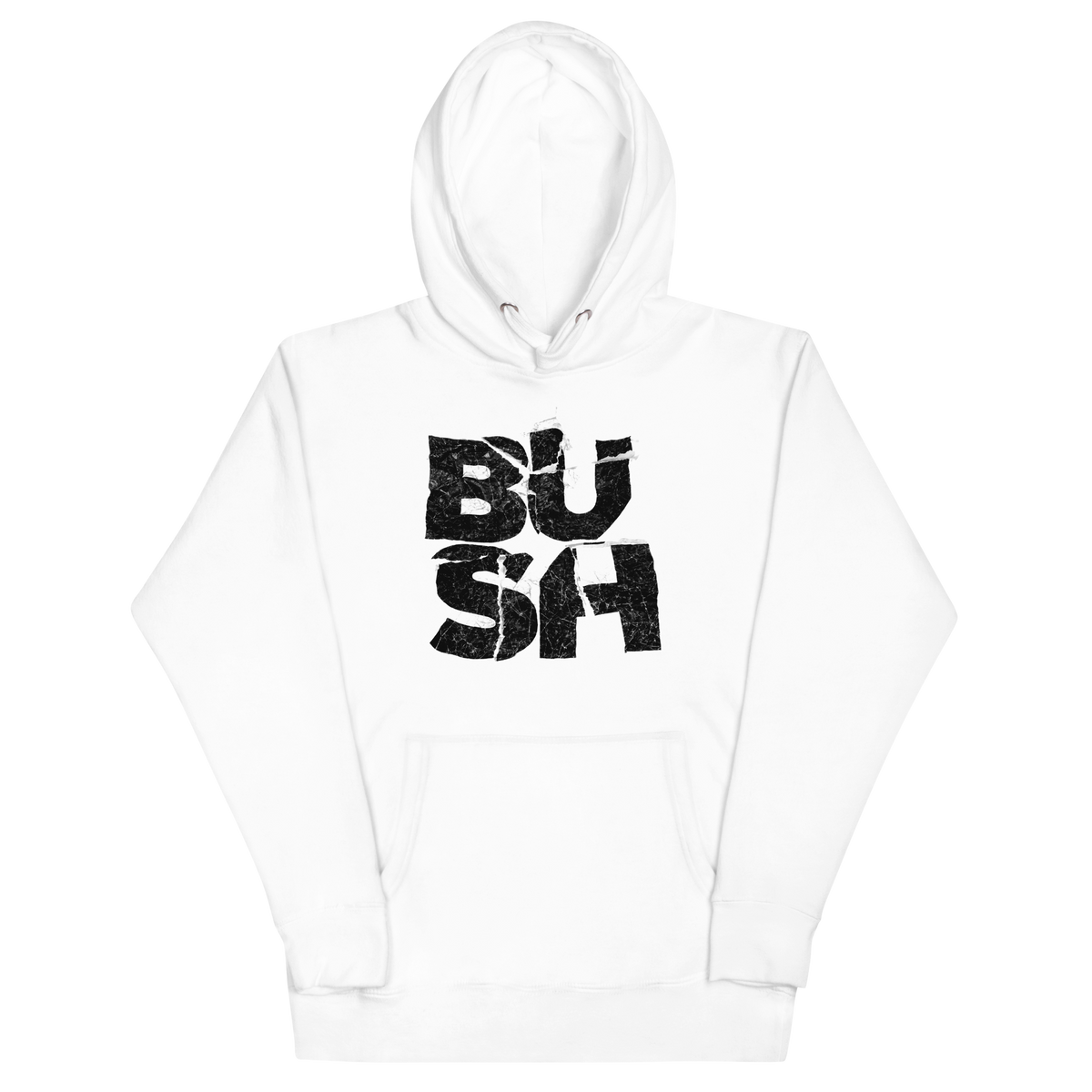 Stakes Bush Stacked Logo Classic Hoodie Sweatshirt Officially Licensed