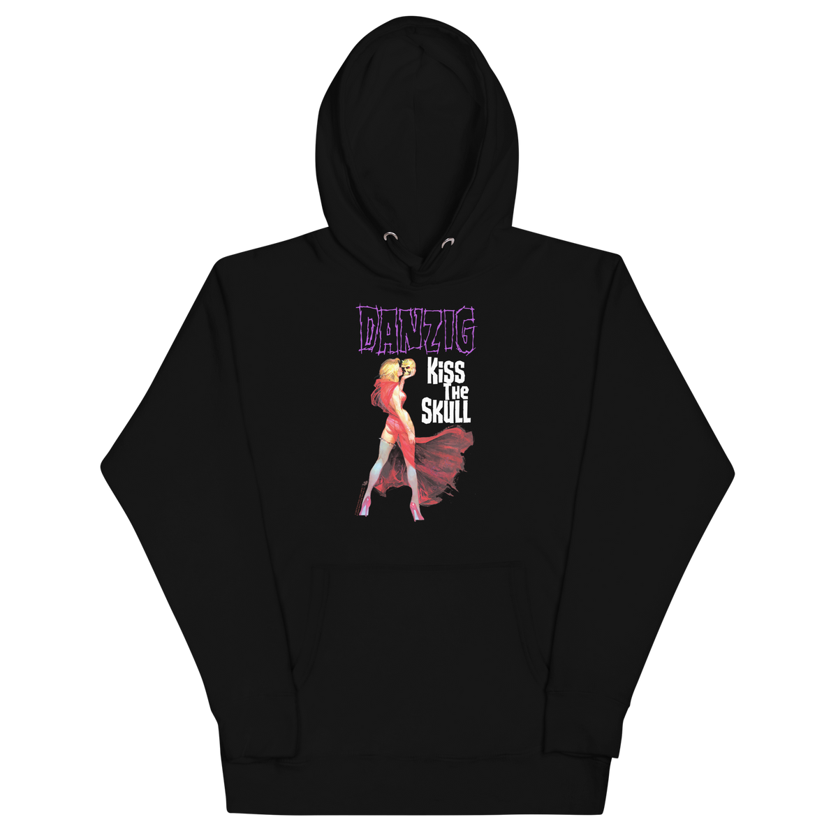 Stakes Danzig Kiss the Skull Classic Hoodie Sweatshirt Officially Licensed