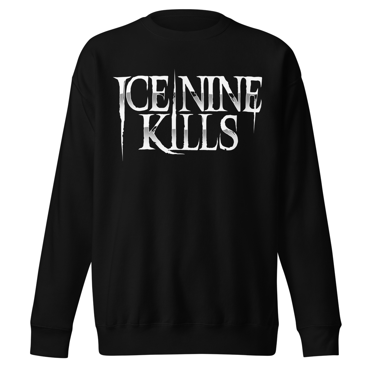 Stakes Ice Nine Kills Knife Logo Jumbo Print Crewneck Sweatshirt Officially Licensed