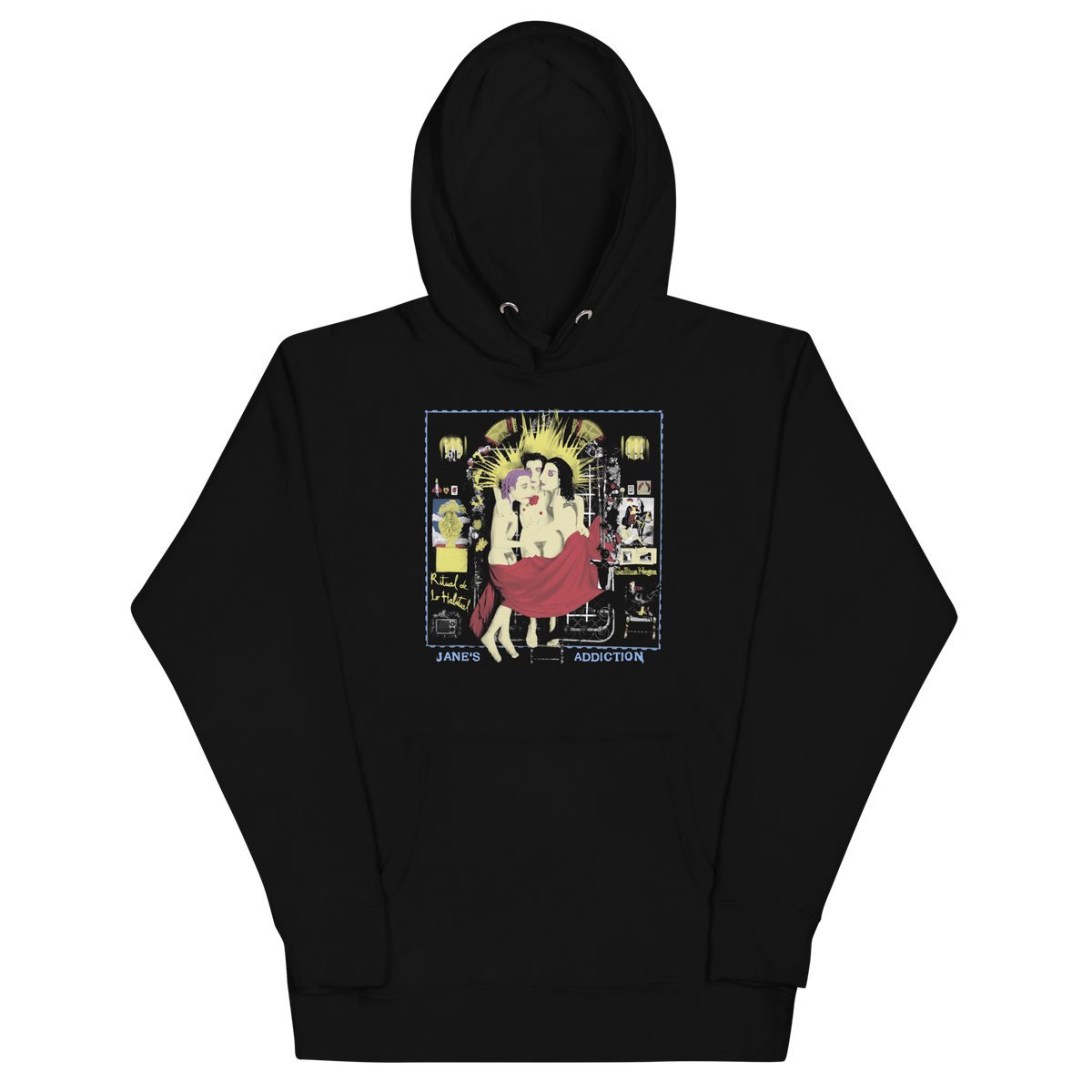 Stakes Jane's Addiction Three Ladies Classic Hoodie Sweatshirt Officially Licensed