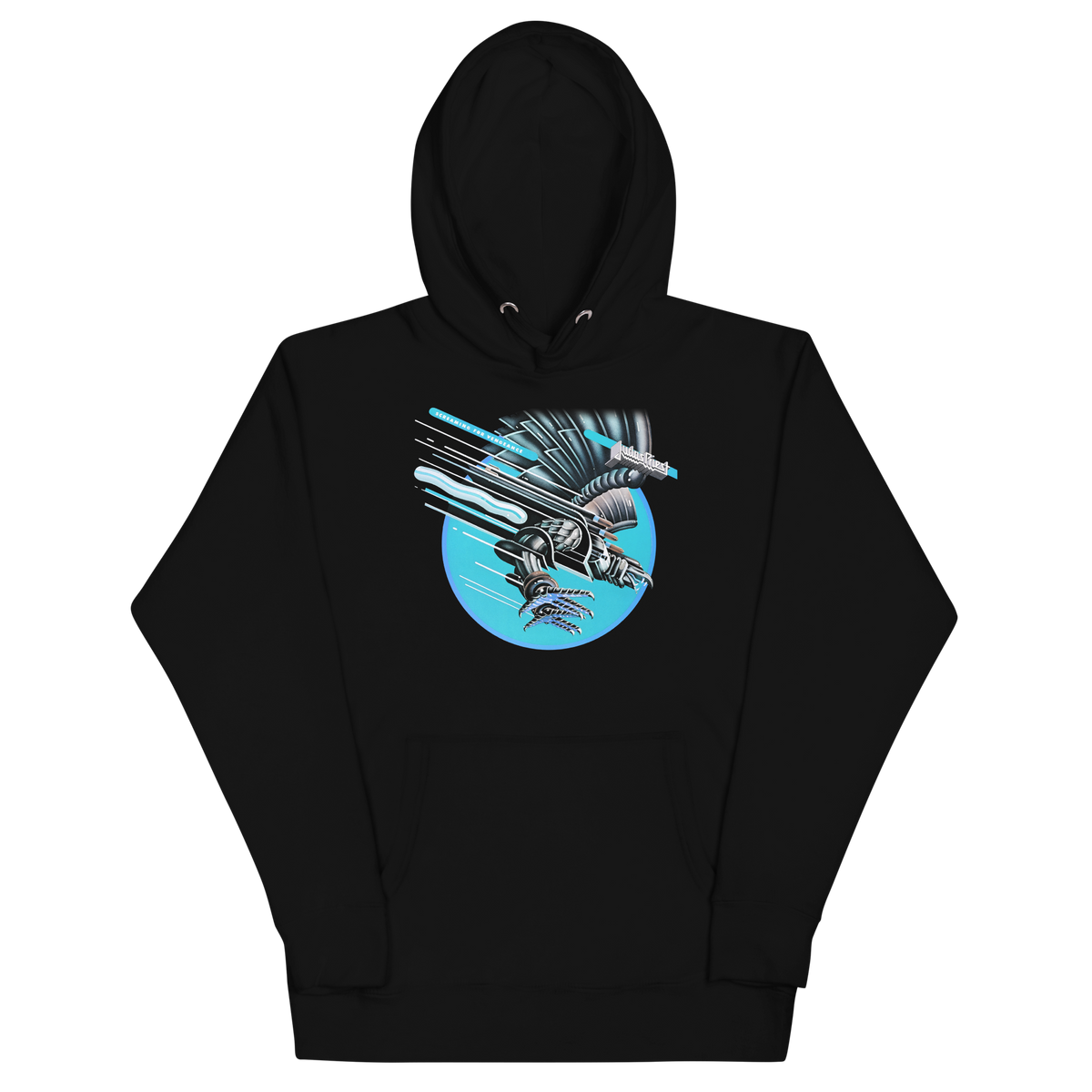 Stakes Judas Priest Neon Screaming Classic Hoodie Sweatshirt Officially Licensed