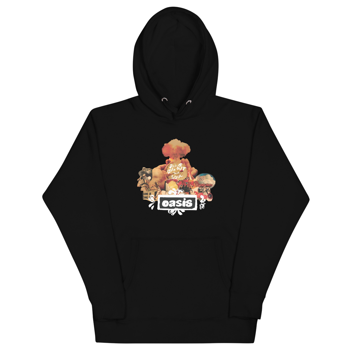 Stakes Oasis Collage Hoodie Sweatshirt Officially Licensed