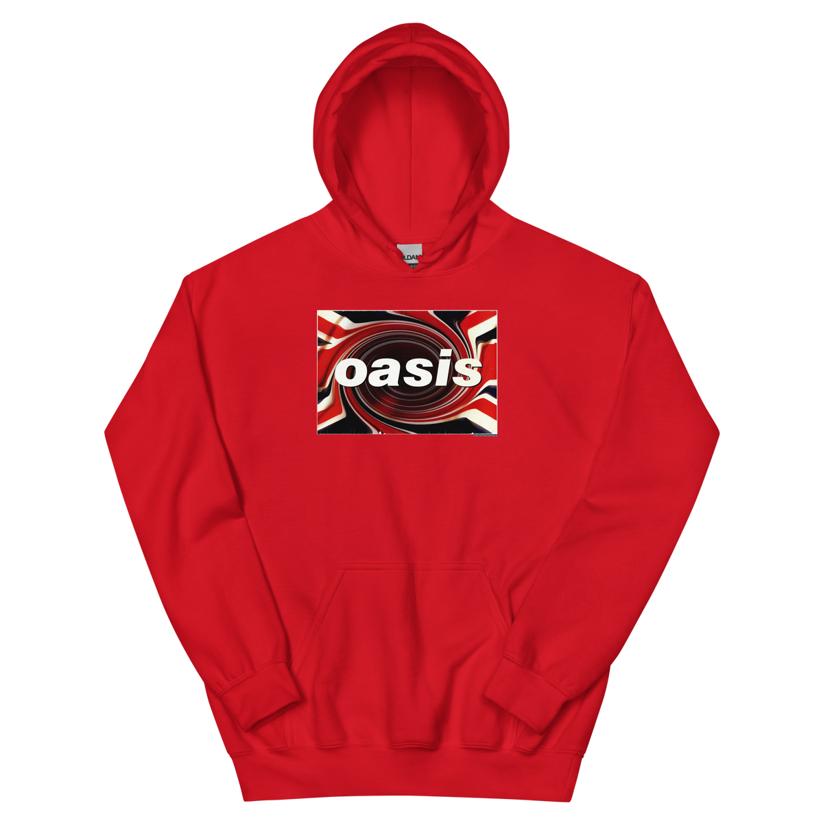 Stakes Oasis Union Jack Hoodie Sweatshirt Officially Licensed
