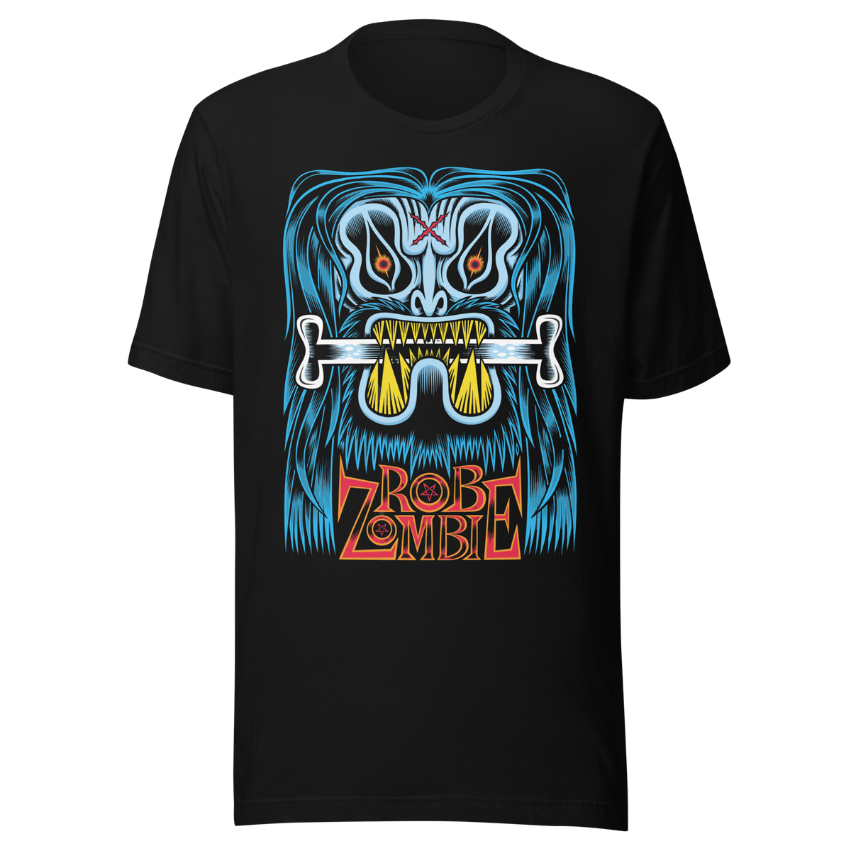 Stakes Rob Zombie Bone Mens T Shirt Officially Licensed