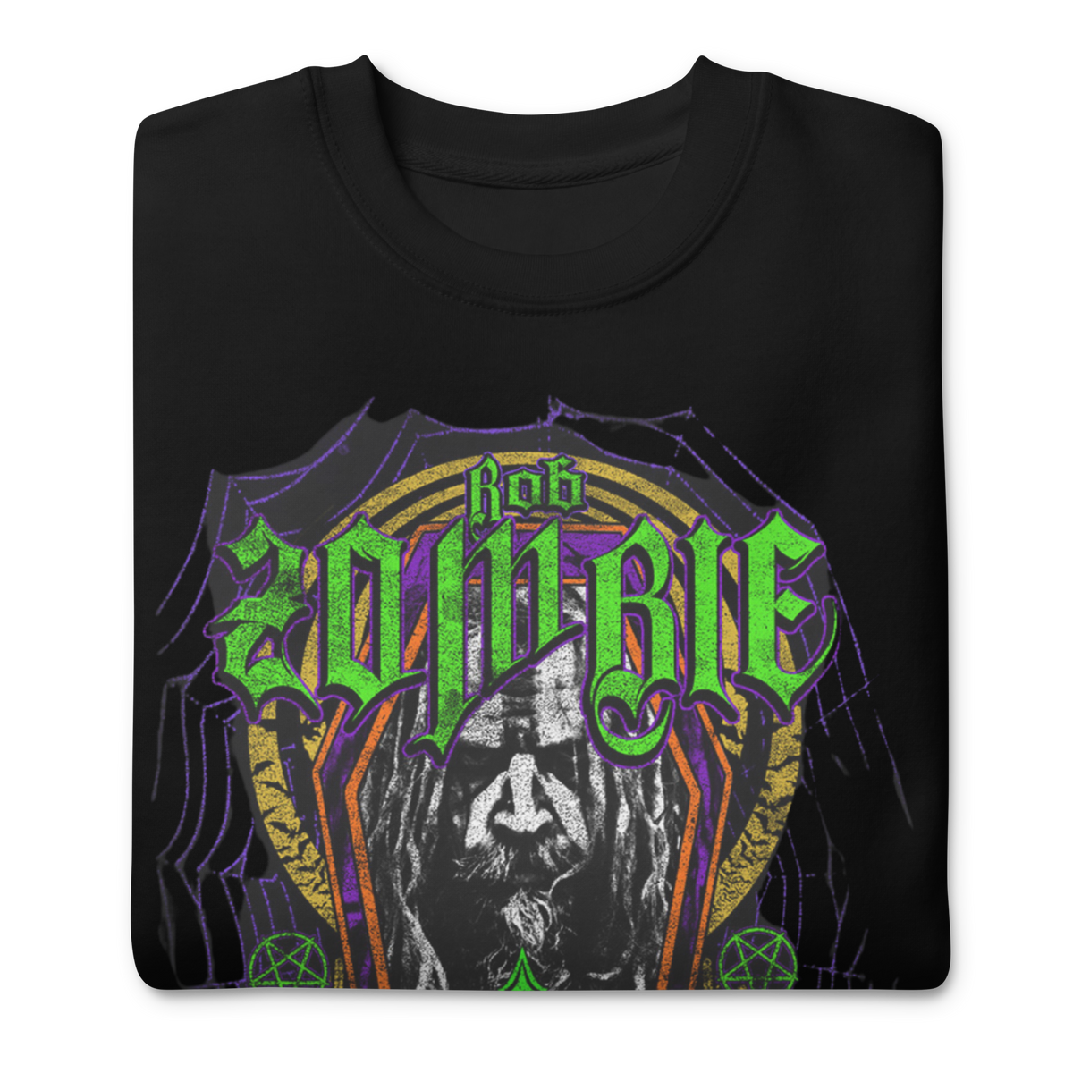Stakes Rob Zombie Great American Crewneck Sweatshirt Officially Licensed